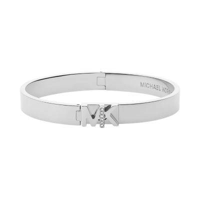 Bracelet jonc Hardware de Michael Kors en acier inoxydable