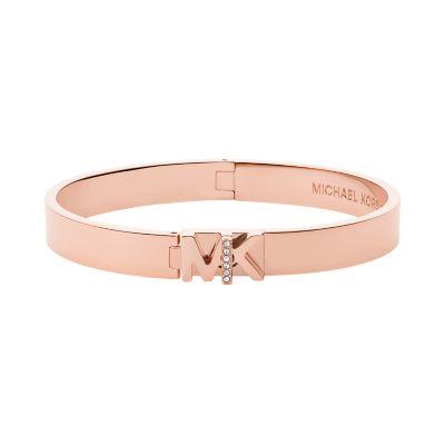 Michael kors rose store gold buckle bracelet