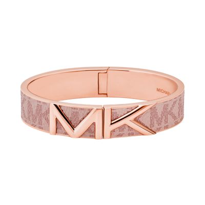 mk rose gold bangle