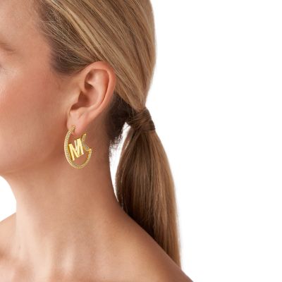 Michael kors on sale earrings hoops