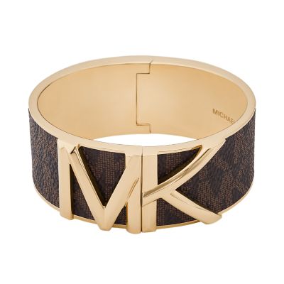 Michael kors deals gold buckle bracelet