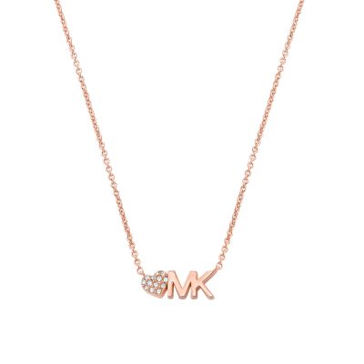 Mk gold shop necklace