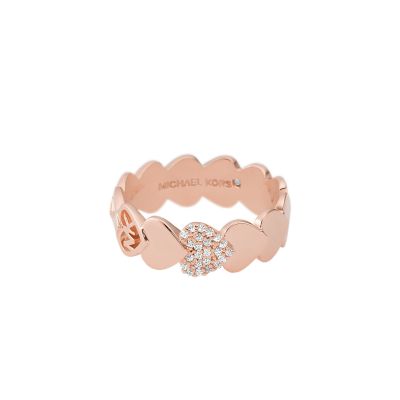 Michael kors shop ring rosegold