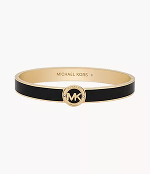 Bracelet rigide Fashion de MK en acier inoxydable ton or