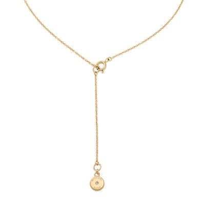 MK Fashion Gold-Tone Stainless Steel Pendant Necklace - MKJ7999710 