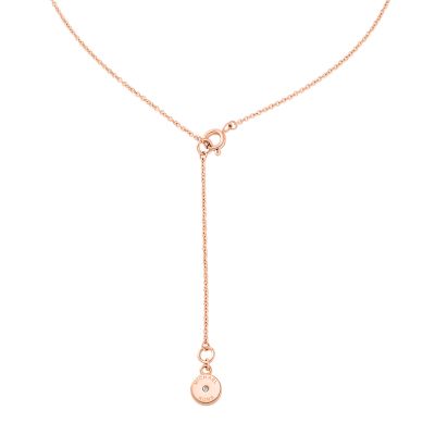 Michael Kors Fashion MK Rose Gold Tone Stainless Steel Pendant