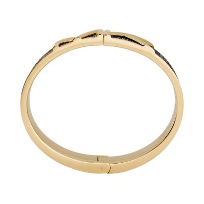 Michael Kors MK Mott Logo Signature Bangle Bracelet