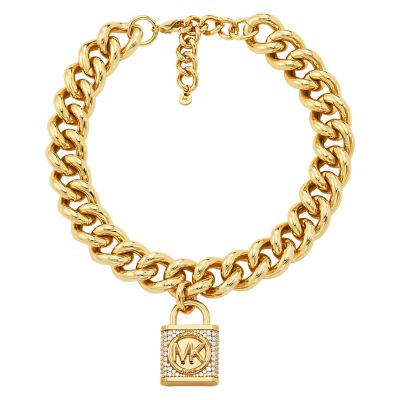 Michael kors shop mens gold necklace