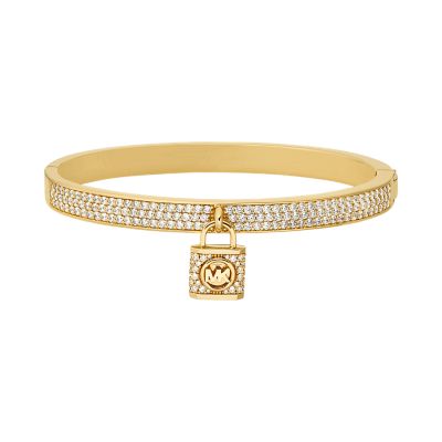 Michael kors gold plated on sale bracelet