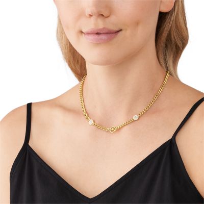 Michael kors 3 outlet ring necklace