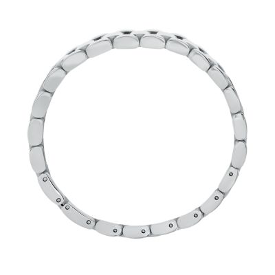 Michael Kors Silver-Tone link online bracelet