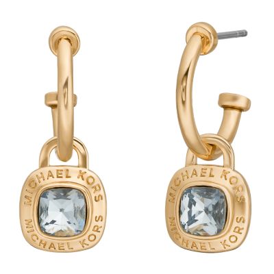 Michael Kors Women's Mk Fashion Gold-Tone Brass Drop Earrings - Gold