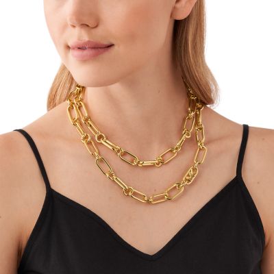 Michael kors shop chain necklaces