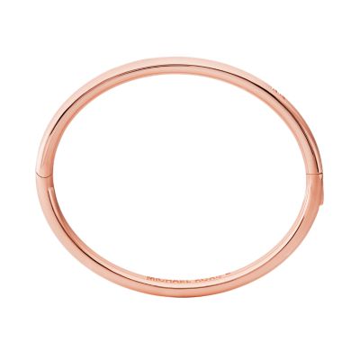 Michael Kors 14K Rose Gold-Plated Thin Bangle Bracelet