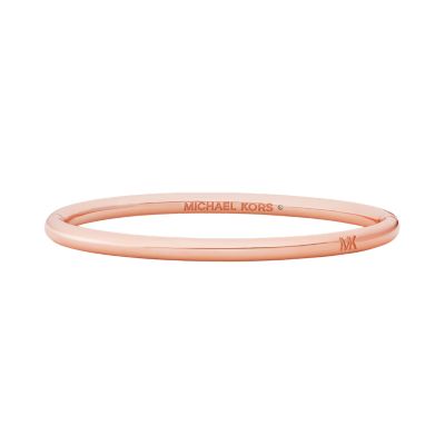 Michael kors rose on sale gold plated bracelet