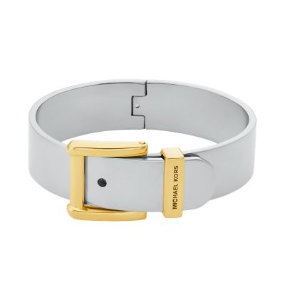 Michael kors two tone on sale bracelet