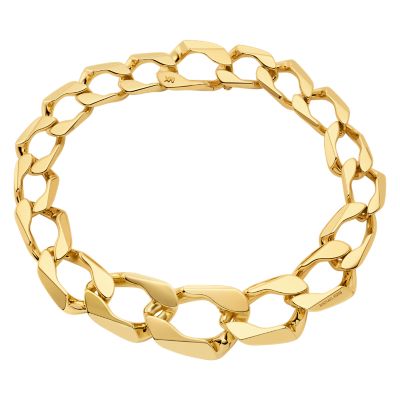 Michael Kors 14K Gold-Plated Organic Link Necklace