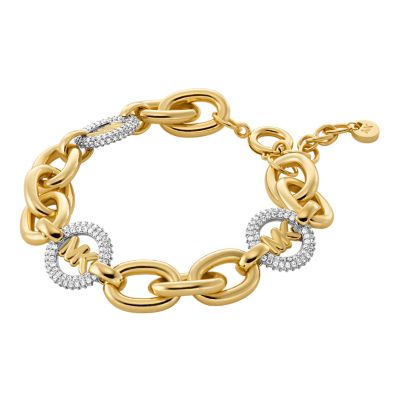 Michael Kors Pavé Logo Chain Bracelet - MKJ8547931 - Watch