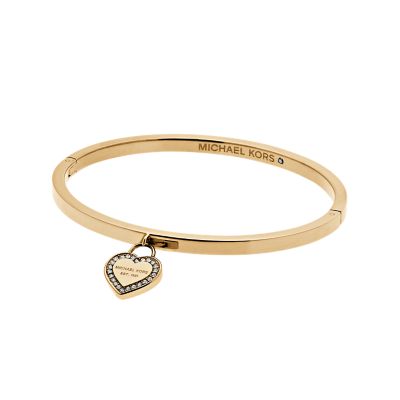 Michael Kors Logo Gold-Tone Bracelet 