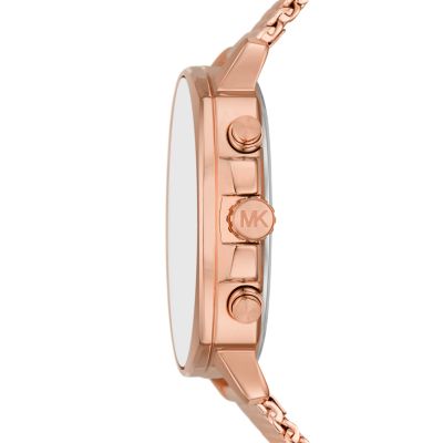 Michael kors rose gold mesh clearance watch