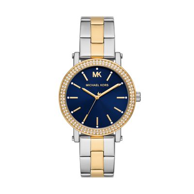 Michael Kors Women's Corey Three-Hand Gold-Tone Alloy Watch 38mm