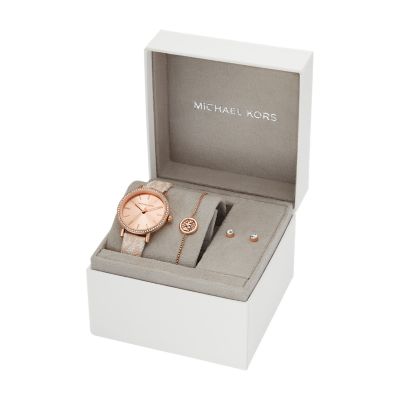 Michael kors shop watch set