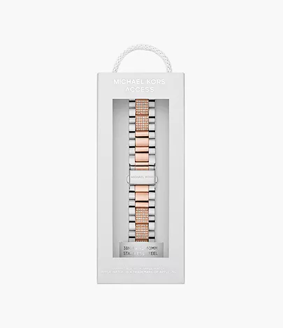 Michael Kors Two-Tone Stainless Steel 38/40mm Apple Watch 