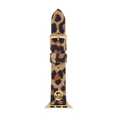 Michael kors leopard hot sale print watch