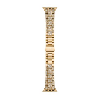 Michael kors best sale watch links gold