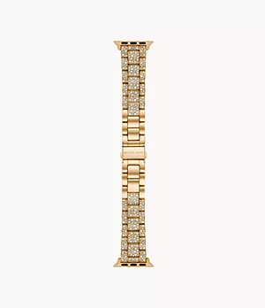 Michael Kors Band Apple Watch® 38 mm 40 mm 41 mm Edelstahl goldfarben