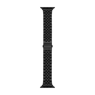 Michael Kors Black Stainless Steel Band for Apple Watch®, 38/40