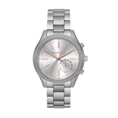 michael kors hybrid watch women's