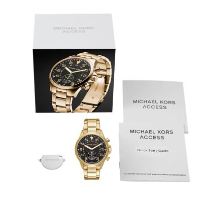 michael kors hybrid smartwatch setup