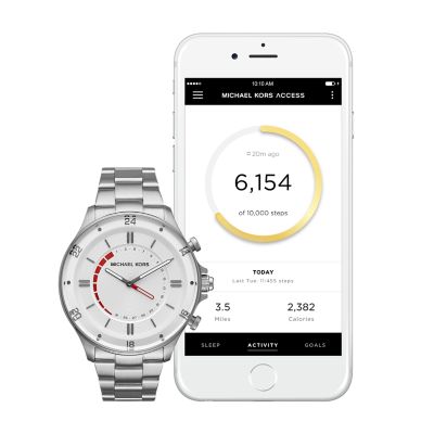 michael kors access reid hybrid smartwatch