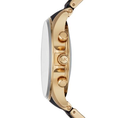 michael kors reid hybrid bracelet watch