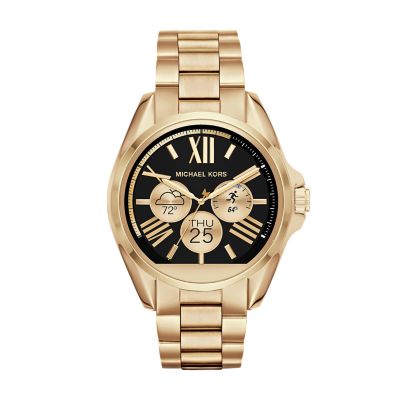 michael kors bradshaw smartwatch gold