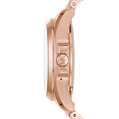 michael kors mkt5004 access rose gold bradshaw smart watch