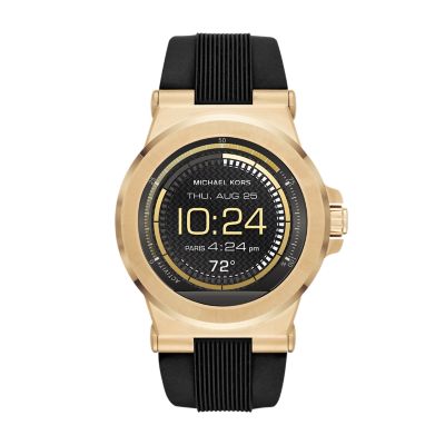 Michael Kors Dylan Gold-Tone Silicone 
