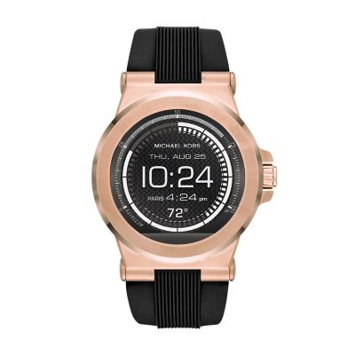 michael kors smartwatch mens gold