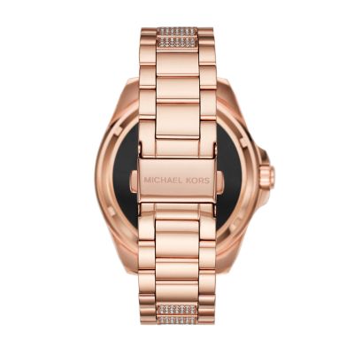 michael kors access bradshaw rose gold