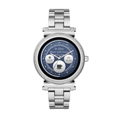 michael kors women's smartwatch sofie mkt5020