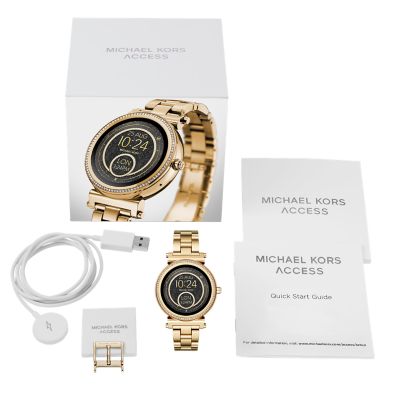 michael kors touch screen watch price