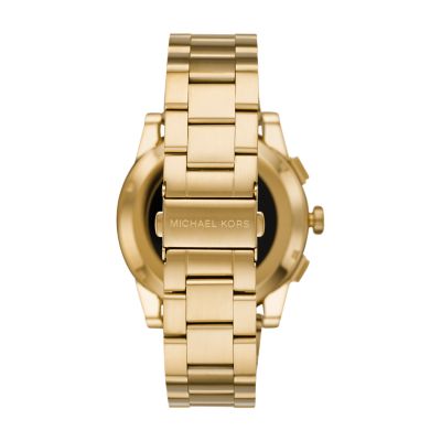 michael kors grayson smartwatch gold