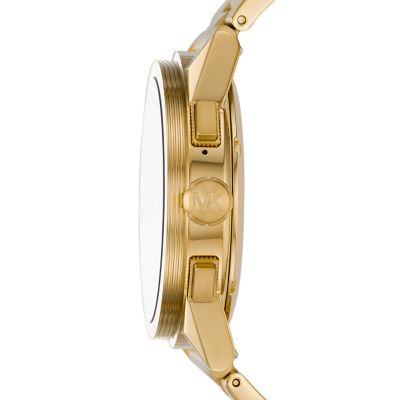 michael kors mkt5026 access grayson gold tone men's smartwatch