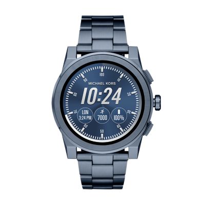 Michael Kors Grayson Blue Touchscreen 