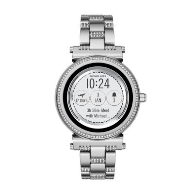 michael kors access touchscreen stainless steel smartwatch