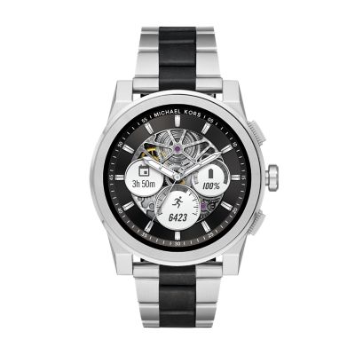 michael kors smartwatch two tone