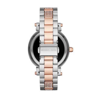 michael kors smartwatch two tone