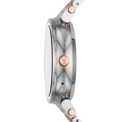 sofie pave two tone smartwatch