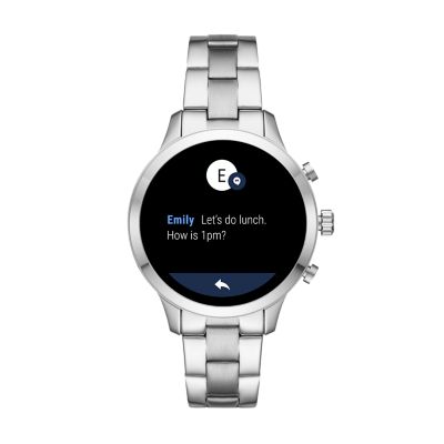 michael kors runway smartwatch black